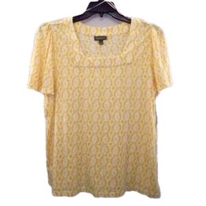 Style & Co. Women's Square-Neck Cotton-Blend Top